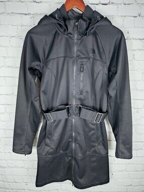 THE NORTH FACE | belted removable hood long zip jacket